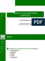 Buscalc Lecture Notes: Yvette Fajardo-Lim