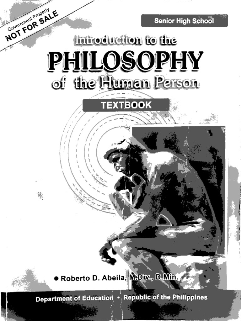 Introduction To The Philosophy of The Human Person Roberto Abella ...