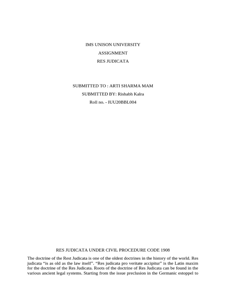 DOC-20230515-WA0004 | PDF | Res Judicata | Lawsuit
