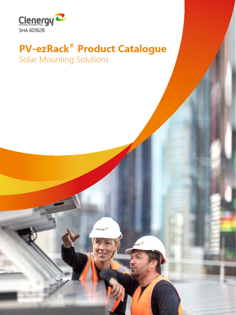 Clenergy PV Ezrack Product Catalogue 06212021 | PDF | Solar Panel ...