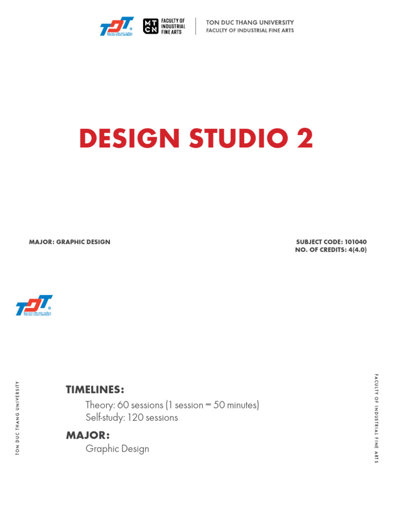 2024 - Design Studio 2 CLC - Buổi 1 | PDF | Graphic Design | Page Layout