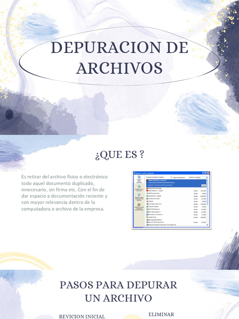 Cómo Depurar Archivos Eficazmente | PDF | Archivo de computadora ...