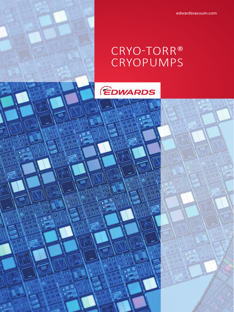 Edwards CTI-Cryogenics Cryo-Torr Cryopumps Line Catalogue | PDF ...