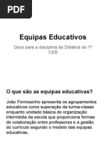 Equipas educativas