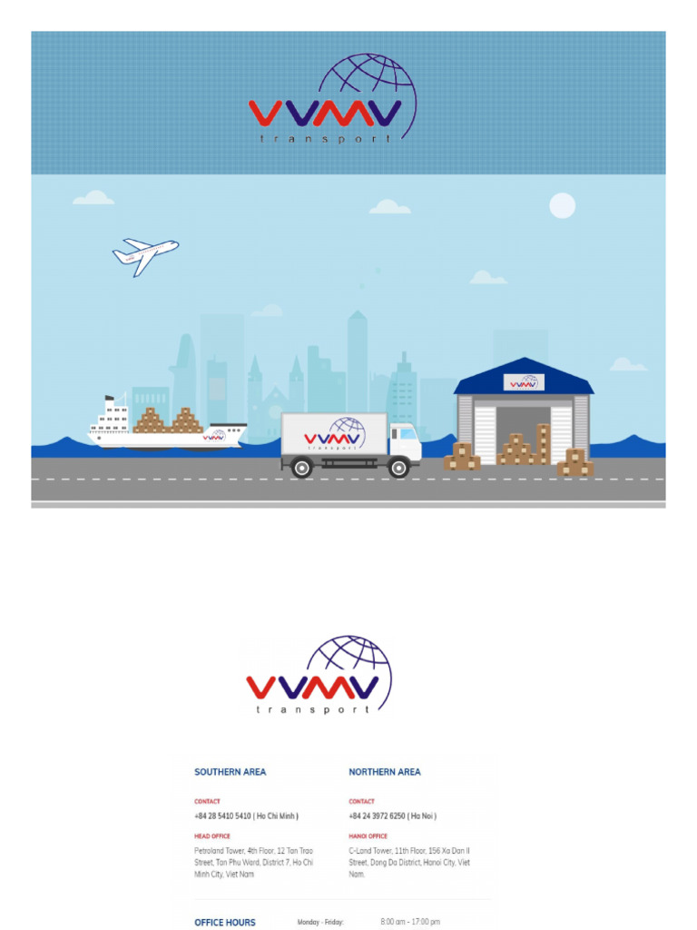 VVMV Company Profile Eng | PDF | Cargo | Containerization