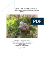 Green Revolutions Revisited:: Women, Biodiversity, and Folk Knowledge in Rural Punjab