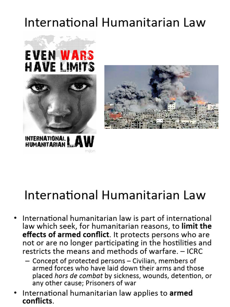Understanding International Humanitarian Law | PDF | International ...