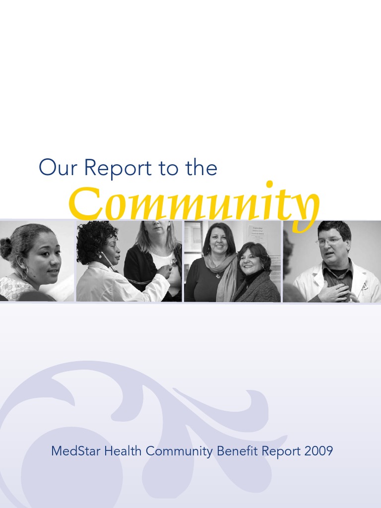 MedStar Health 2009 Community Benefit Report | PDF | Mammography ...