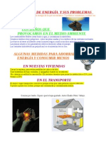 el ser humano y elconsumo de energía