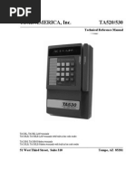 Time America, Inc. TA520/530: Technical Reference Manual