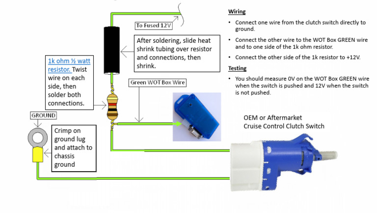Cruise Control Clutch Switch Wiring Guide | PDF