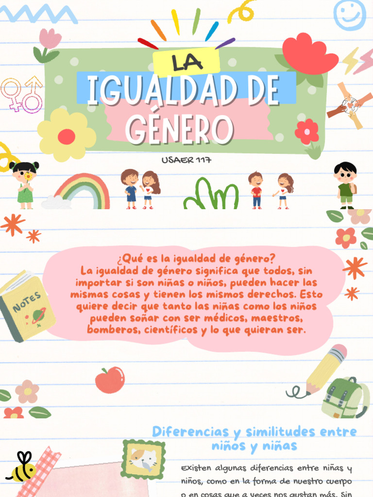 Igualdad de Género: Derechos y Oportunidades | PDF