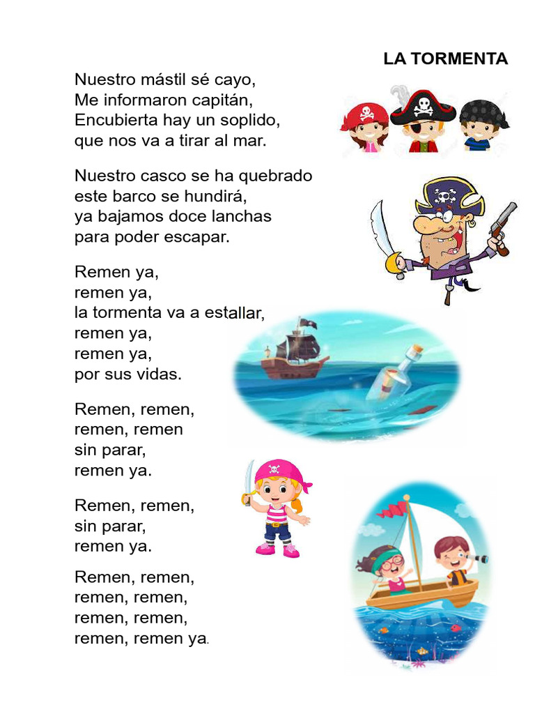 La Tormenta Letra | PDF