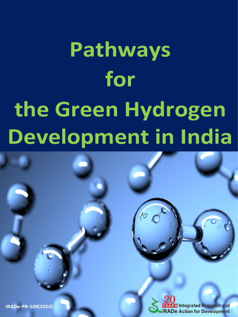 Green Hydrogen Development Pathways India | PDF | Sustainable Energy ...