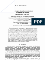 Steven Miller Et Al - First Principles Calculation of Rotational and Ro-Vibrational Line Strengths: Spectra For H2D + and D2H +