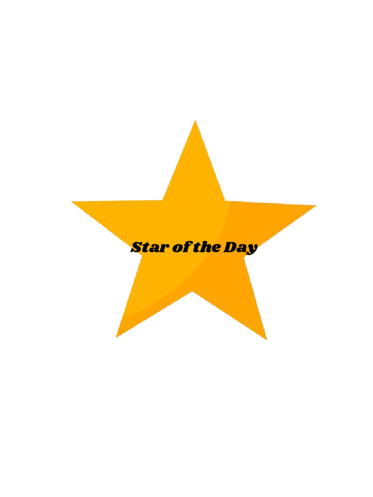Daily Star Recognition Program | PDF