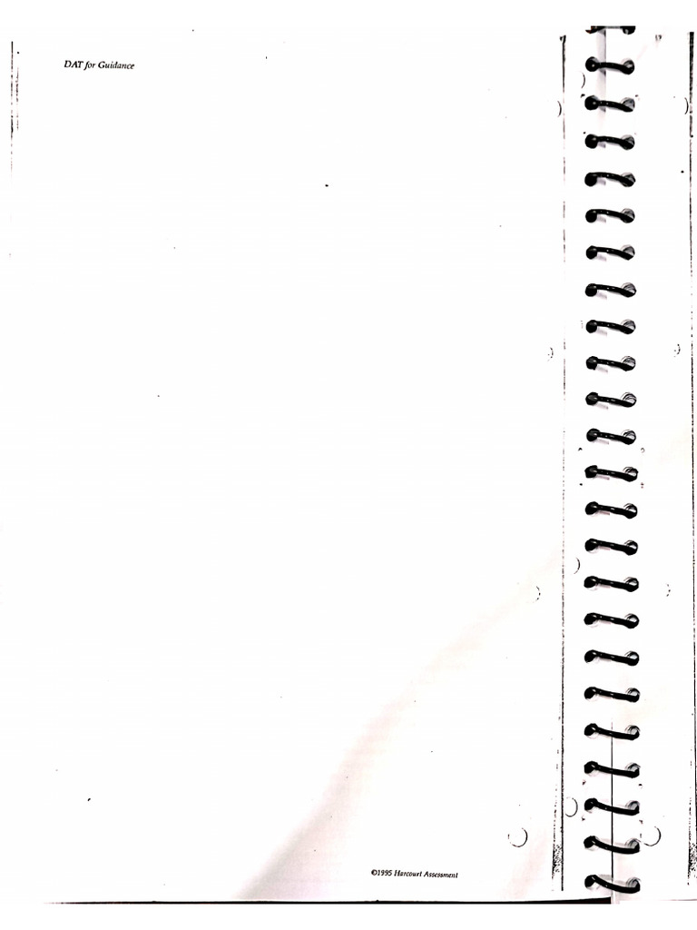 DAT Scoring and Norms | PDF