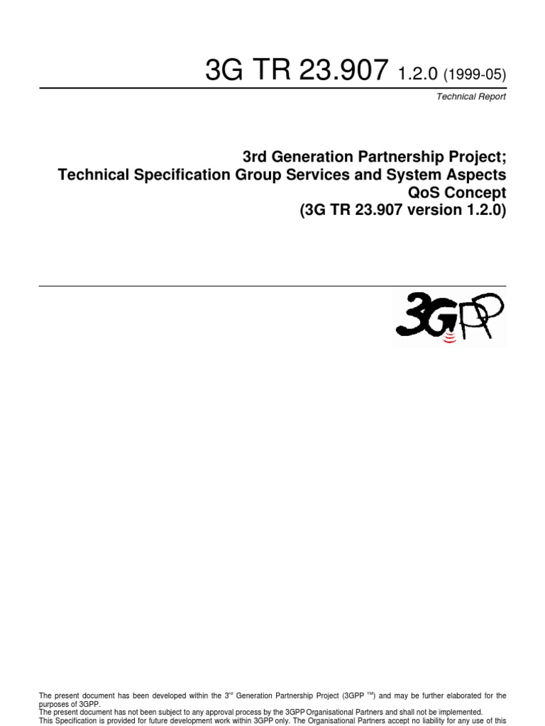 3Rd Generation Partnership Project Technical Specification Group ...