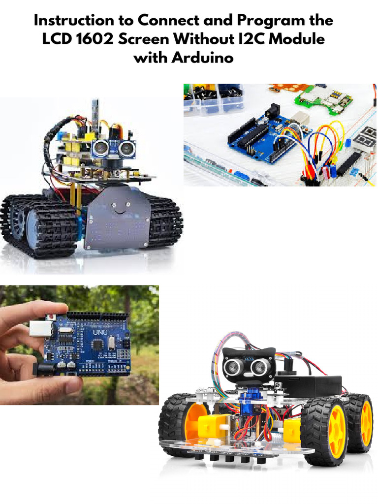 Connect LCD 1602 to Arduino Guide | PDF