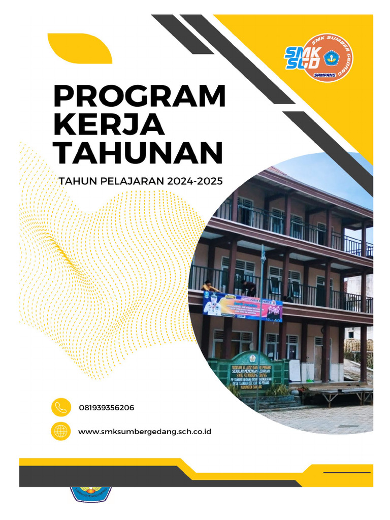 Program Kerja SMK Sumber Gedang 2024 | PDF