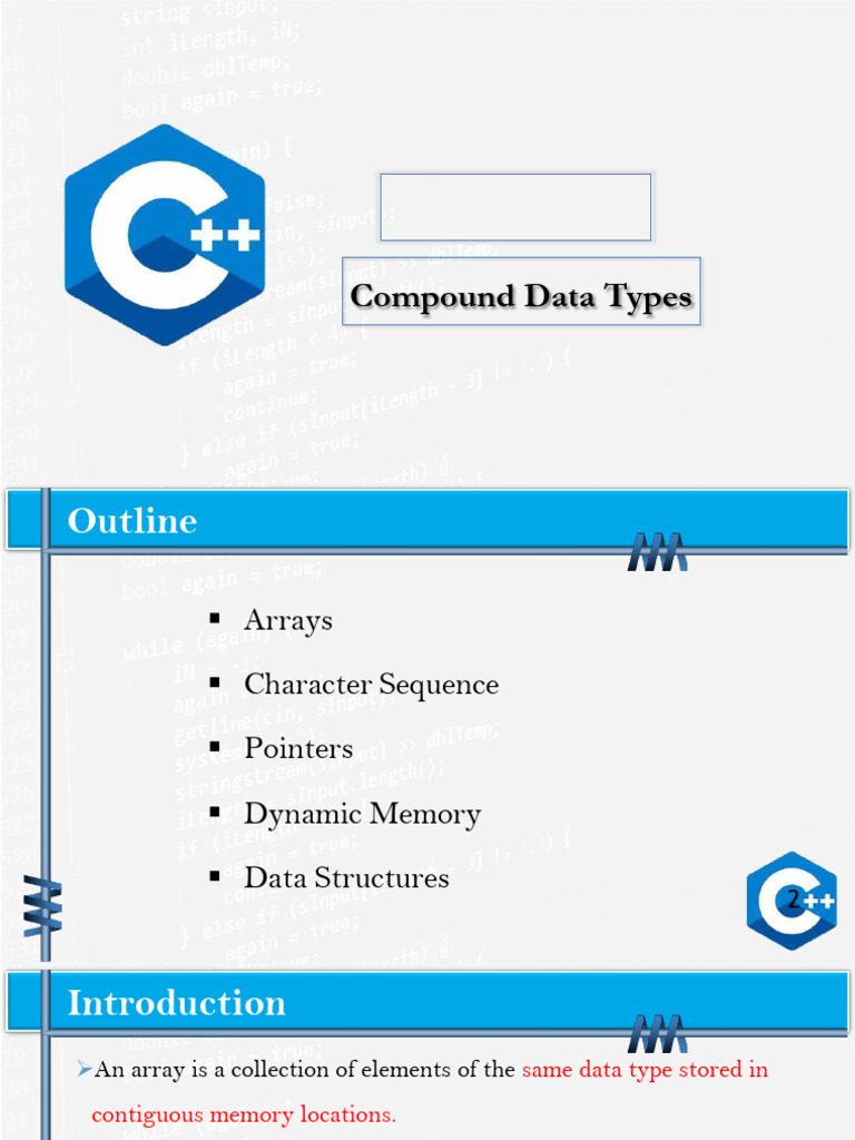 CHAPTER - 4 Compound Data Types | PDF | Data Type | Integer (Computer ...