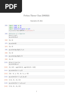 3D Plotting with Python and Matplotlib | PDF