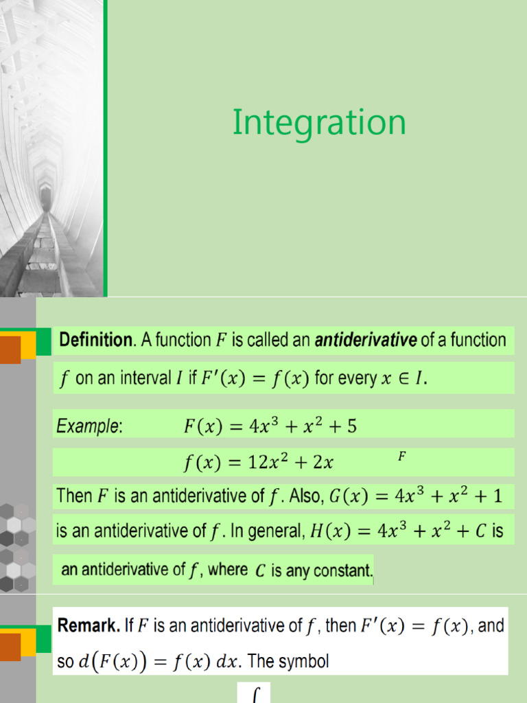 Integration Formulas and Techniques | PDF | Trigonometric Functions ...
