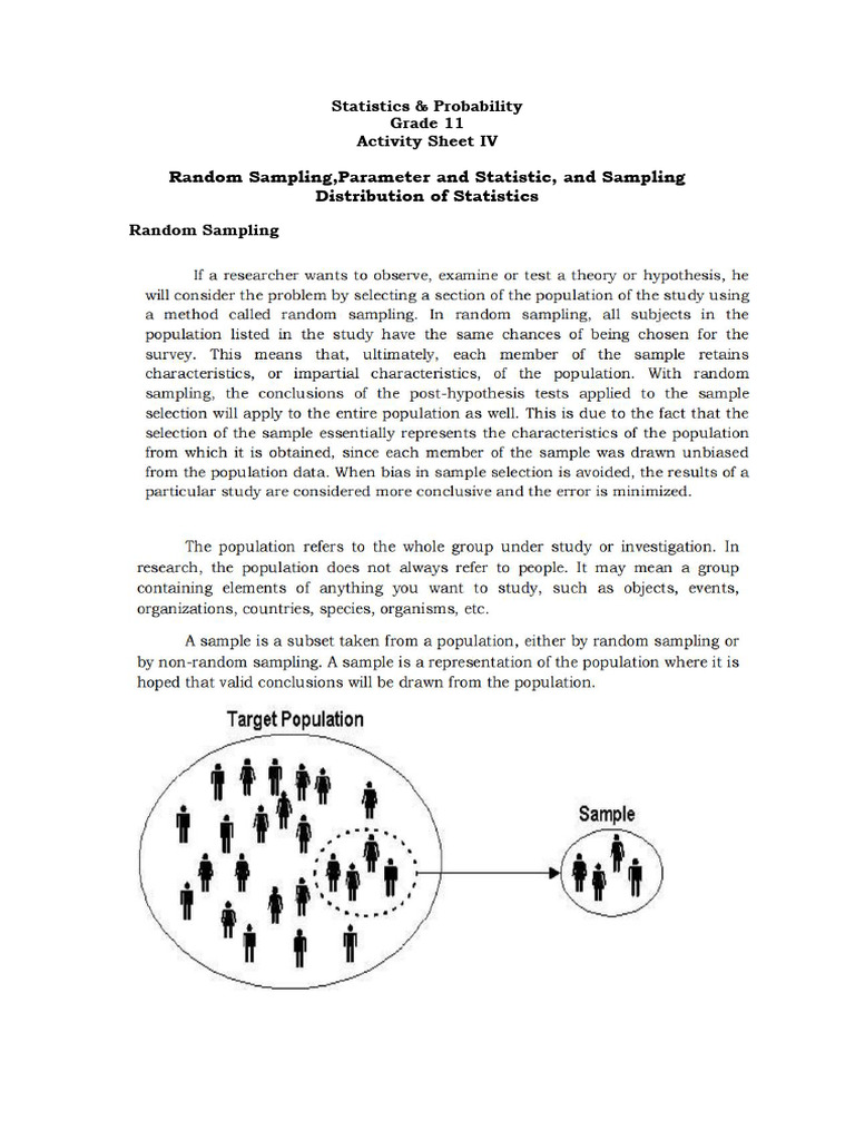 StatisticsProbability Activity 4 | PDF