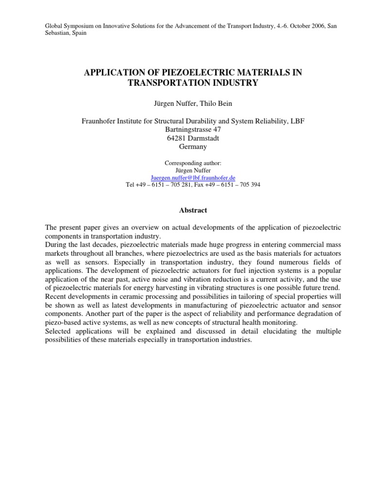 ENGINEERING APPLICATIONS OF PIEZOELECTRIC MATERIALS visual data 3