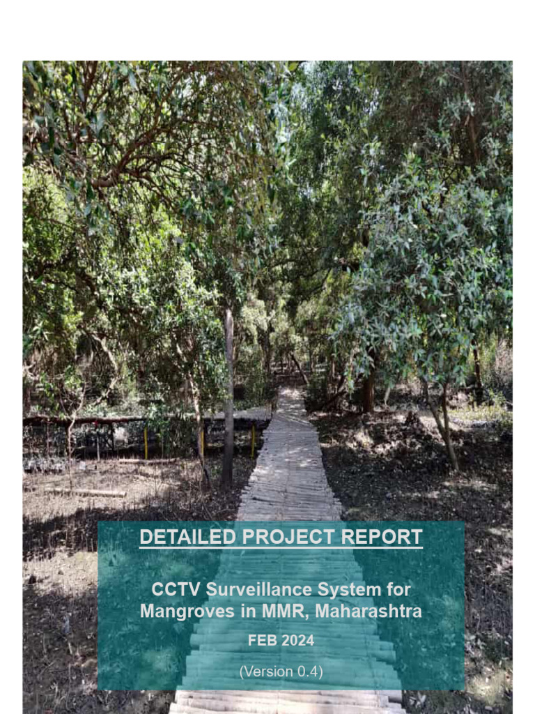 Detailed Project Report: CCTV Surveillance System For Mangroves in MMR ...