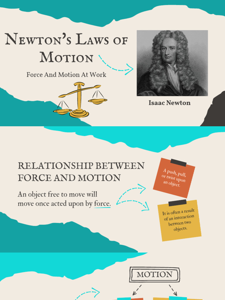 Newton's Laws of Motion Explained | PDF | Force | Newton's Laws Of Motion
