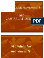 Mandibular Movements F