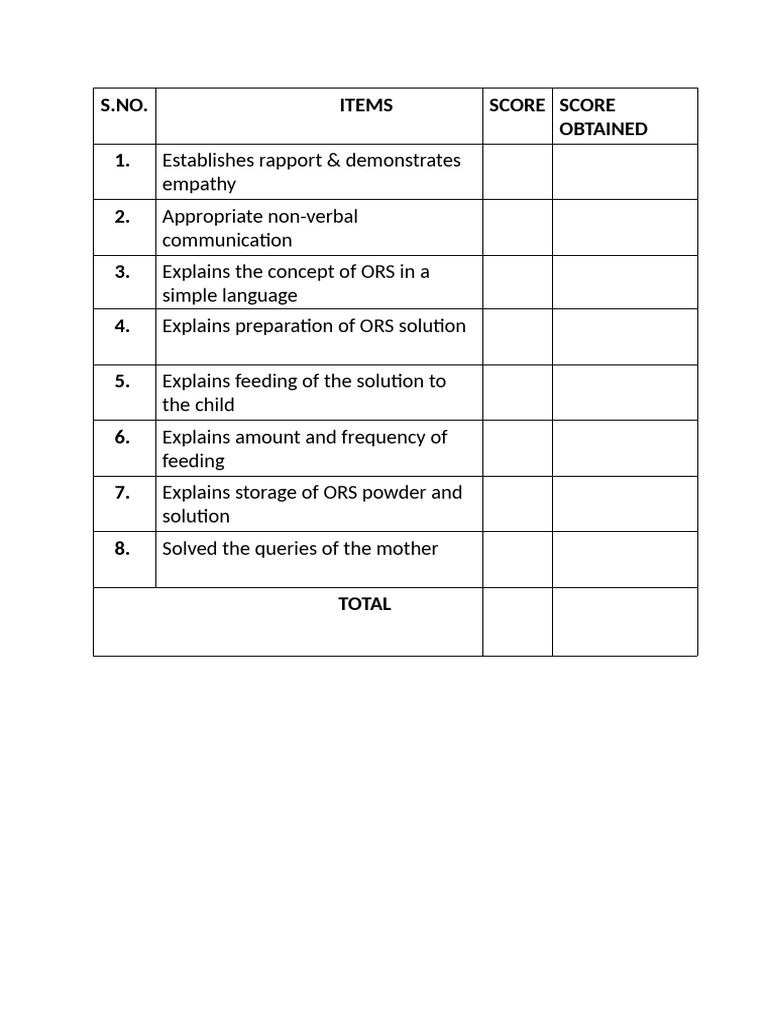 Skills Assessment Pdf
