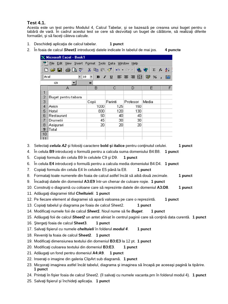 Test Excel 1 | PDF