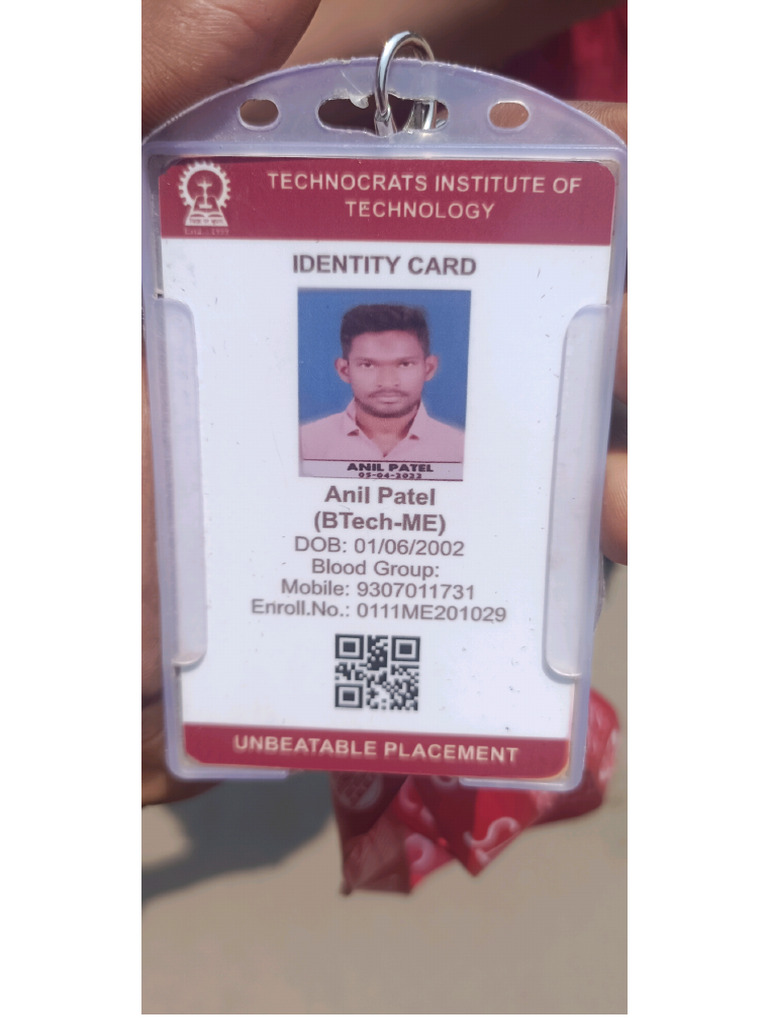 Pushparaj I'd Card | PDF