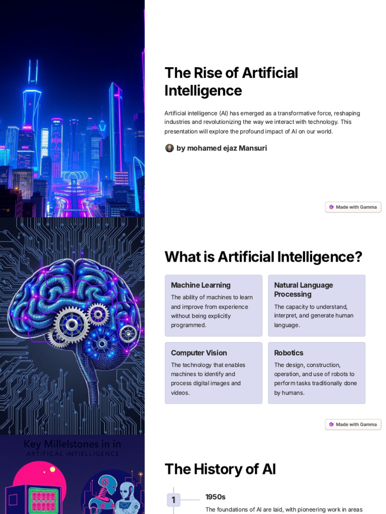 Impact of AI on Industries and Society | PDF | Artificial Intelligence ...