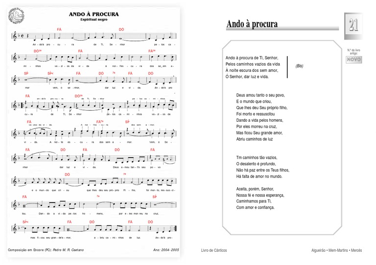 Ando A Procura | PDF