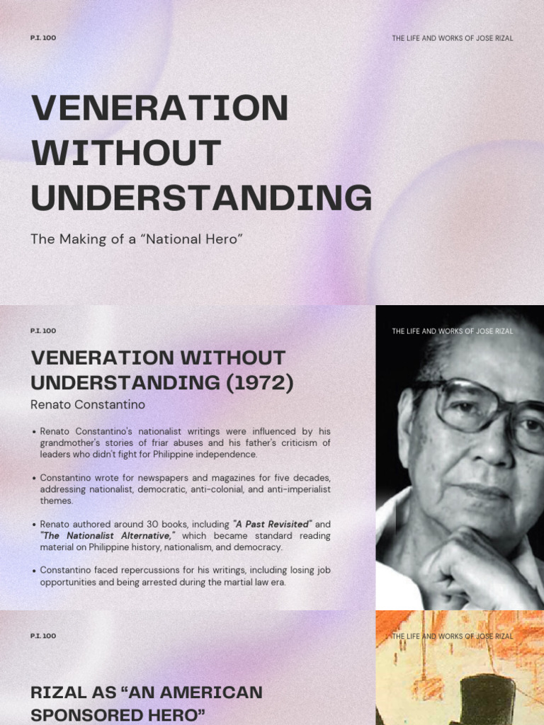 P.I. 100 - Week 2-3 Veneration | PDF | Philippines | Nationalism