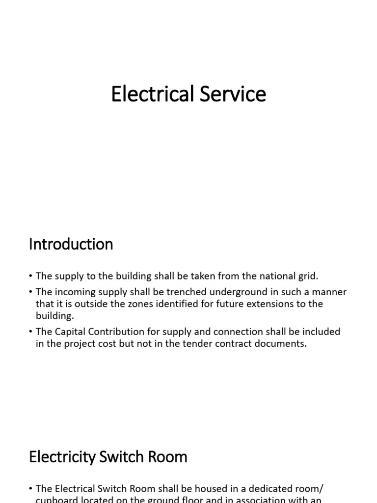 Comprehensive Electrical Service Guide | PDF | Lighting | Electrical ...