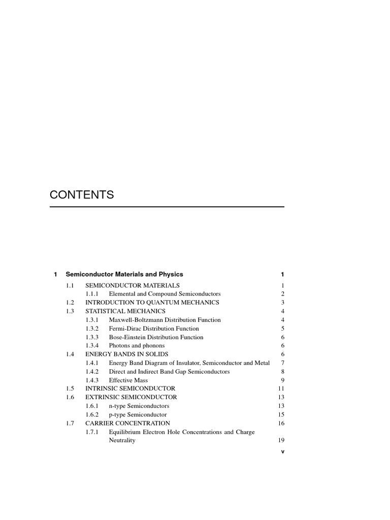 Semiconductor Physics and Materials Guide | PDF | Semiconductors ...