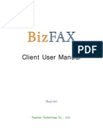 Biz Fax Client User Manual En