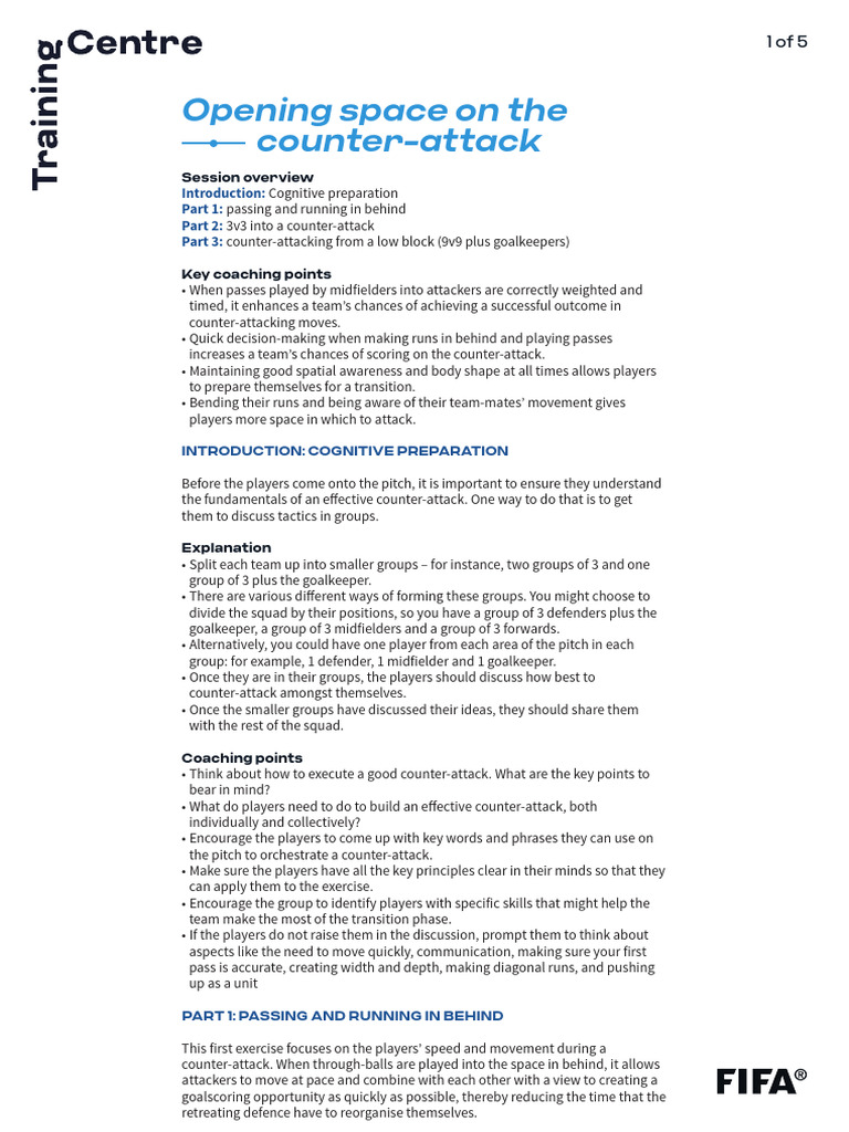 Effective Counter-Attacking Strategies | PDF | Defender (Association ...