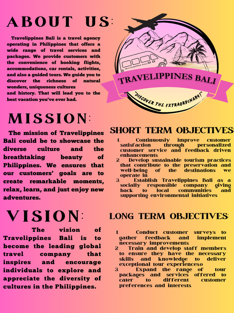 Example of Tourist Proposal | PDF