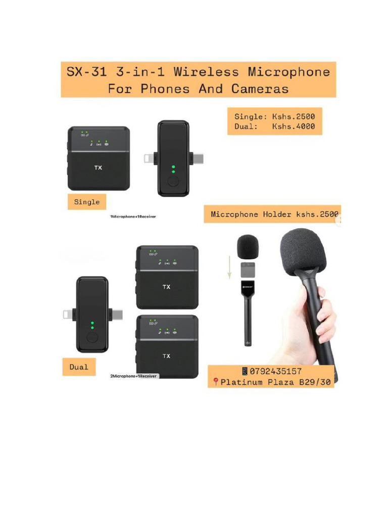 Microphones | PDF