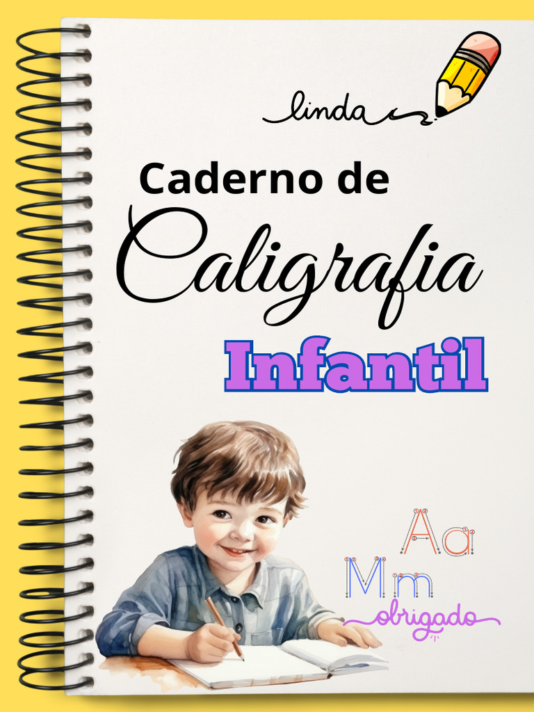 Caderno de Caligrafia Infantil PDF | PDF