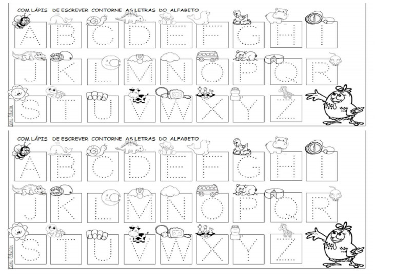 Alfabeto Caderno | PDF
