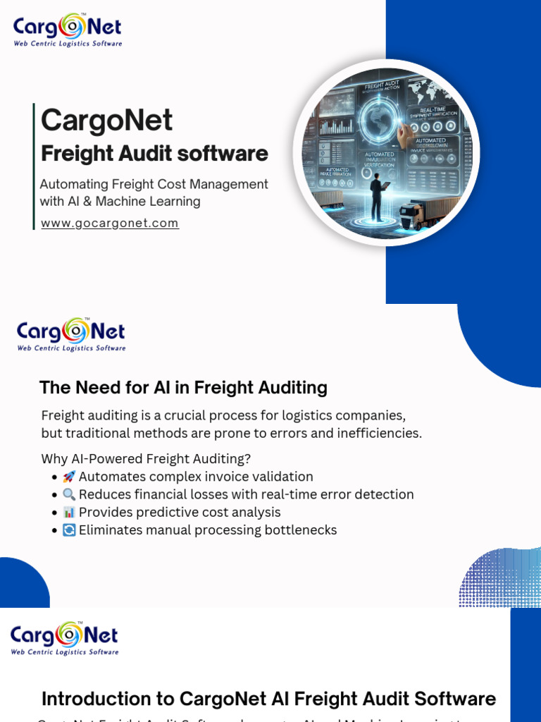 AI-Powered Freight Audit Solutions | PDF | Machine Learning ...