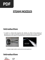 Steam Turbine Nozzle Design and Types | PDF | Nozzle | Turbine