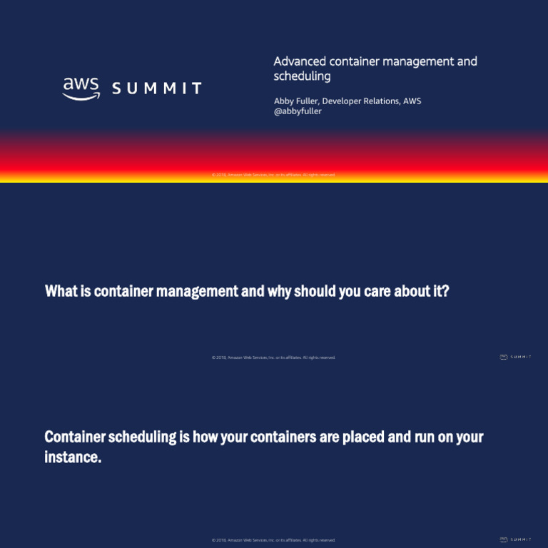 Advanced Container Management Guide | PDF | Load Balancing (Computing ...