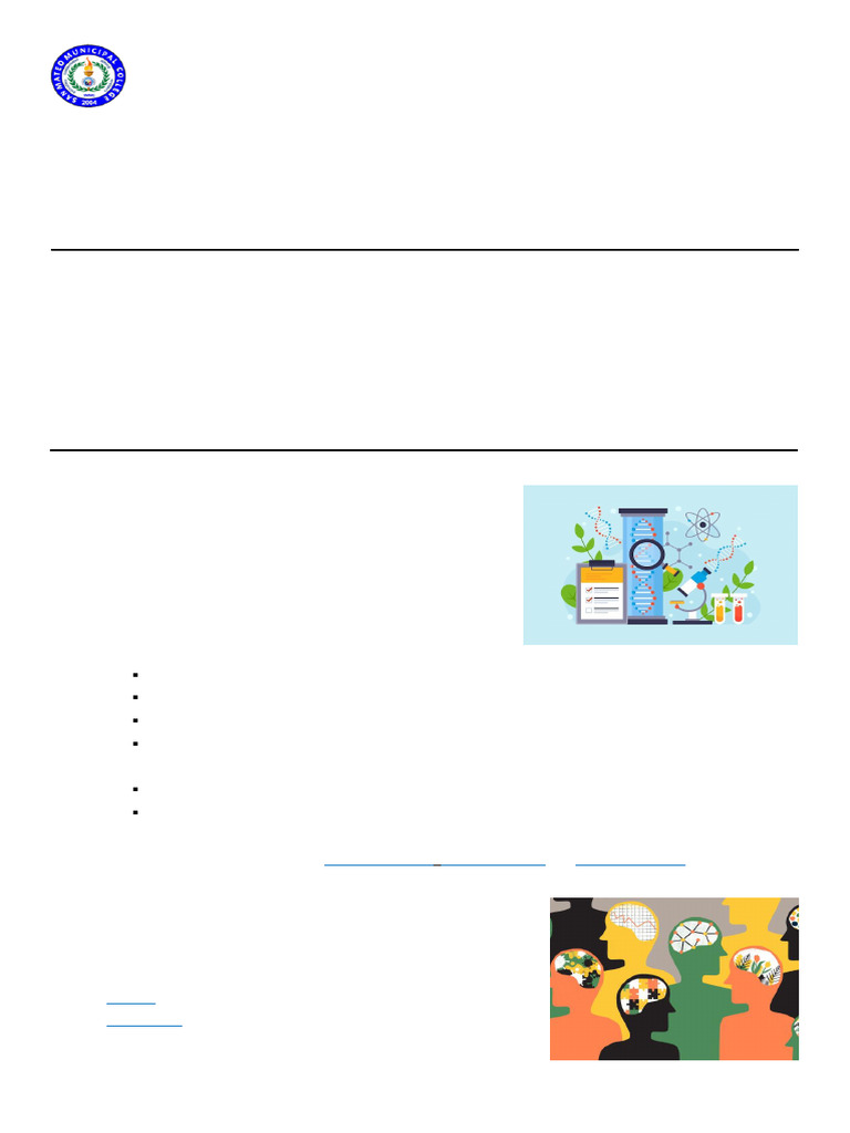 NS001 Module 1. Introduction To Biological Science | PDF | Reproduction ...